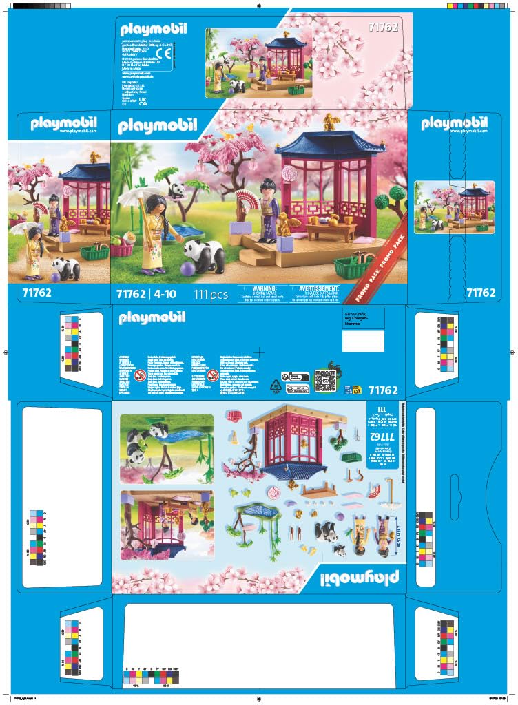 Amazon.com: Playmobil | My Life | Asian Garden with Pandas | Toy